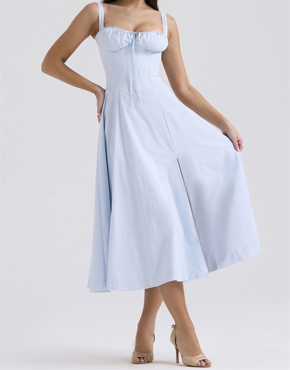 The "Enchanted" Corset Midi Dress
